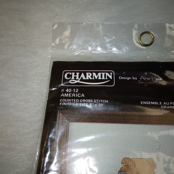 CPUNTED CROSS STITCH Janlynn America, 8"×10" KIT - Picture 3 of 5